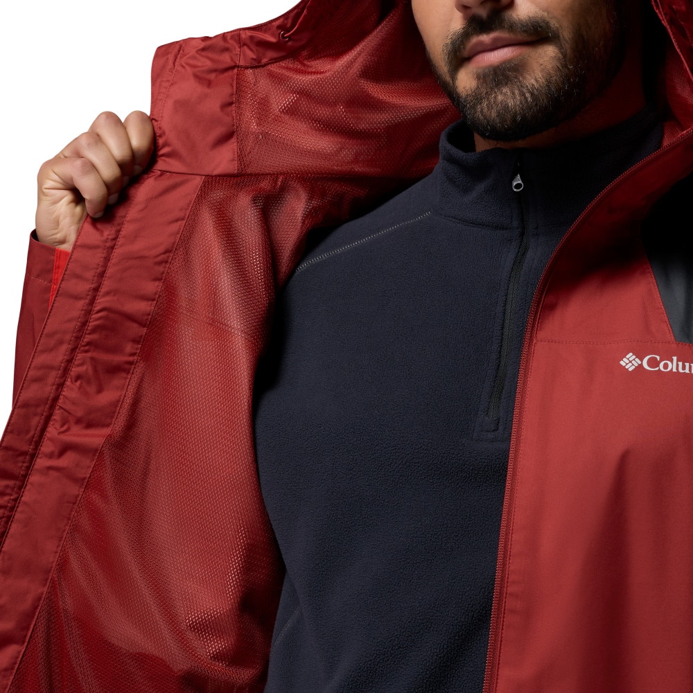 Chaqueta impermeable de hombre Inner Limits™ III Columbia - Rojo Rojo-5