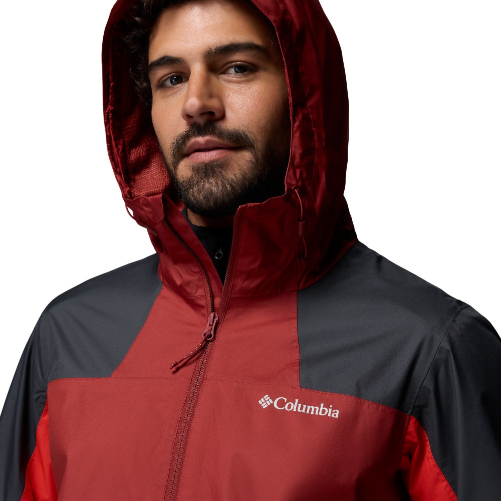Chaqueta impermeable de hombre Inner Limits™ III Columbia - Rojo Rojo-6