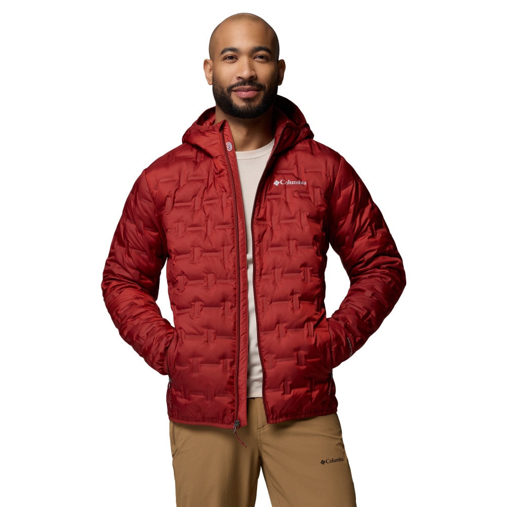 Chaqueta de hombre Delta Ridge™ II Plumón Columbia - Rojo Rojo-4