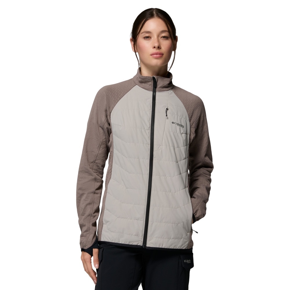 Forro polar mujer Arctic Crest™ II Hybrid Columbia - Gris Gris-1