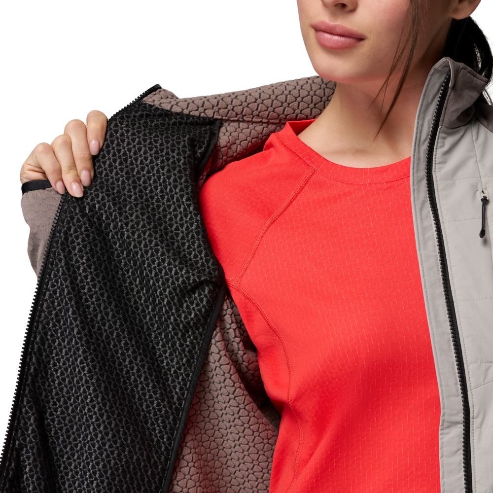 Forro polar mujer Arctic Crest™ II Hybrid Columbia - Gris Gris-5