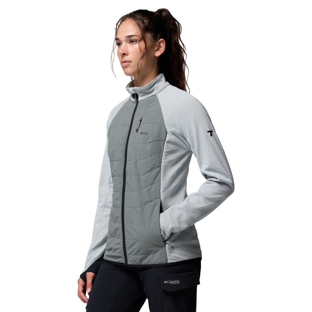 Forro polar mujer Arctic Crest™ II Hybrid Columbia - Verde Verde-3