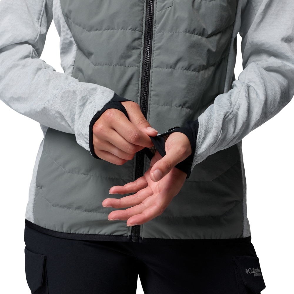 Forro polar mujer Arctic Crest™ II Hybrid Columbia - Verde Verde-8