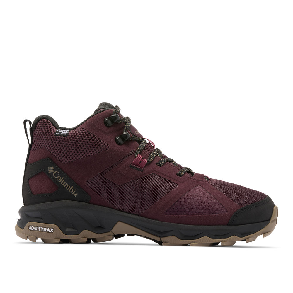 Zapatillas de senderismo de mujer PEAKFREAK HERA™ II OUTDRY™ MID Columbia - Rojo Rojo-1