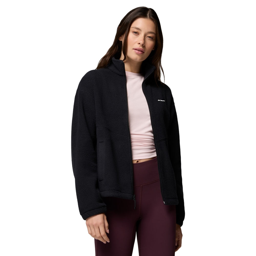 Forro polar mujer Timber Meadow™ MTR Columbia - Negro Negro-4