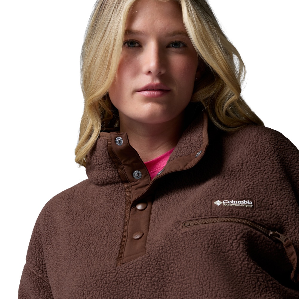 Forro polar mujer Helvetia™ Columbia - Marrón Marrón-4