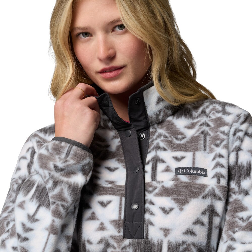Forro polar mujer Benton Springs™ Columbia - Gris Gris-4