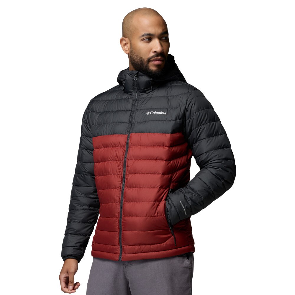 Plumífero de hombre Powder Lite™ II Hooded Columbia - Rojo Rojo-3