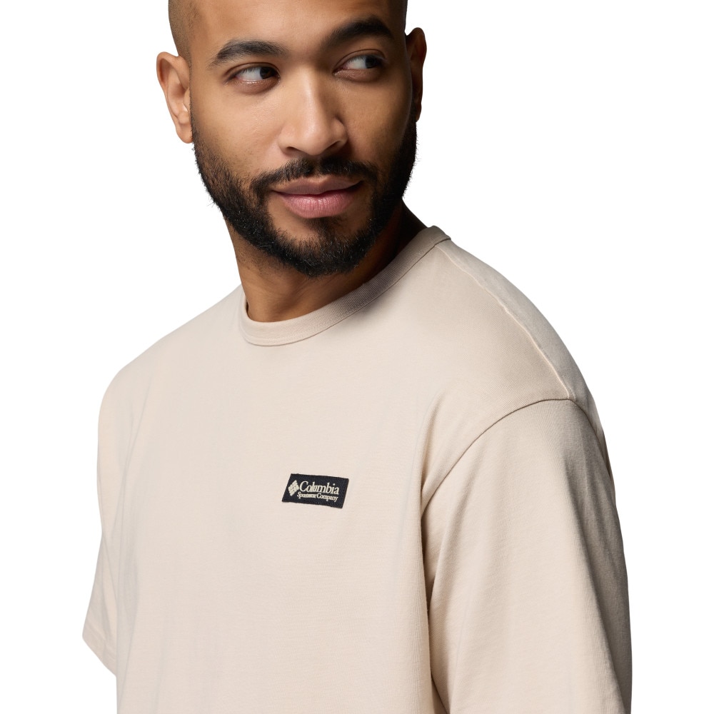 Camiseta manga corta de hombre CSC™ Heavyweight Back Graphic Columbia - Marrón Marrón-4