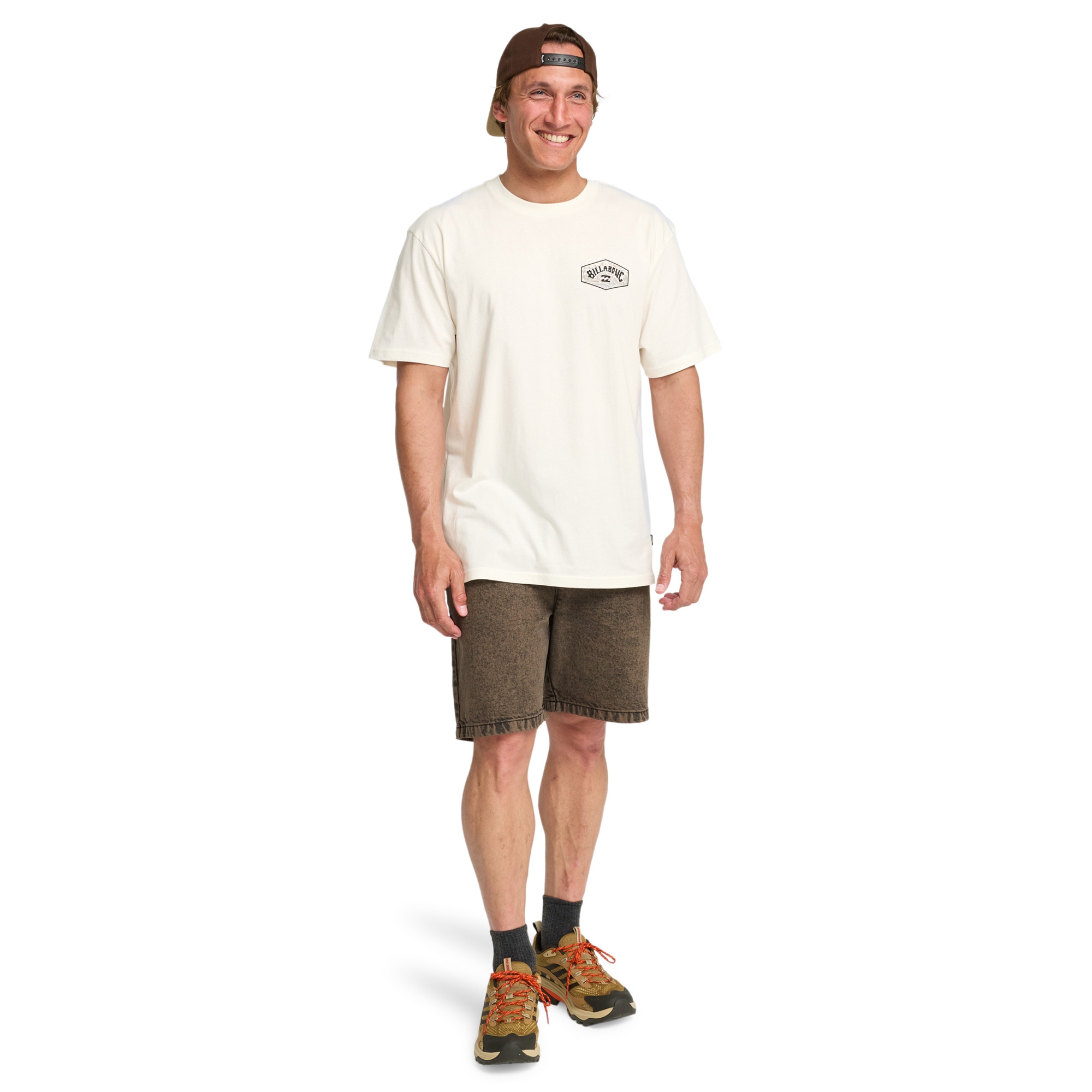 Camiseta de hombre Scenic Arch A/DIV Premium Billabong - Blanco Blanco-3