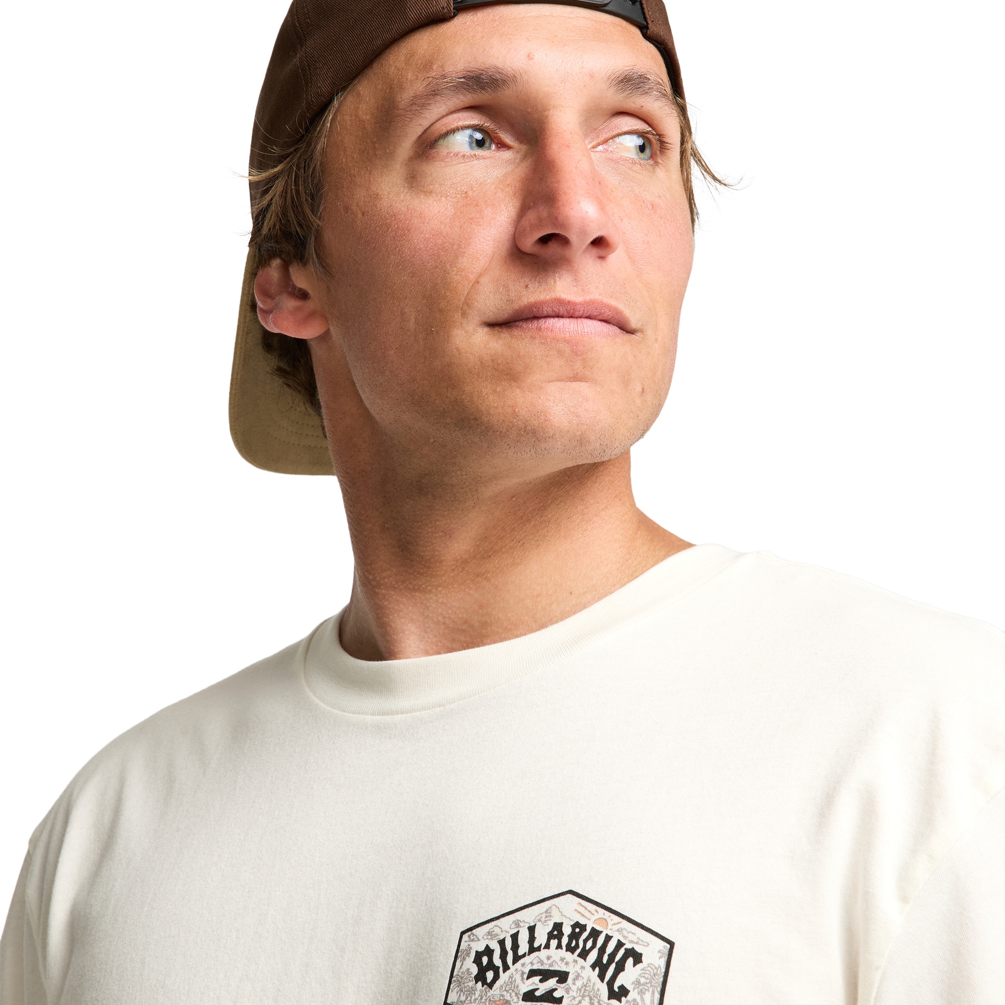 Camiseta de hombre Scenic Arch A/DIV Premium Billabong - Blanco Blanco-5