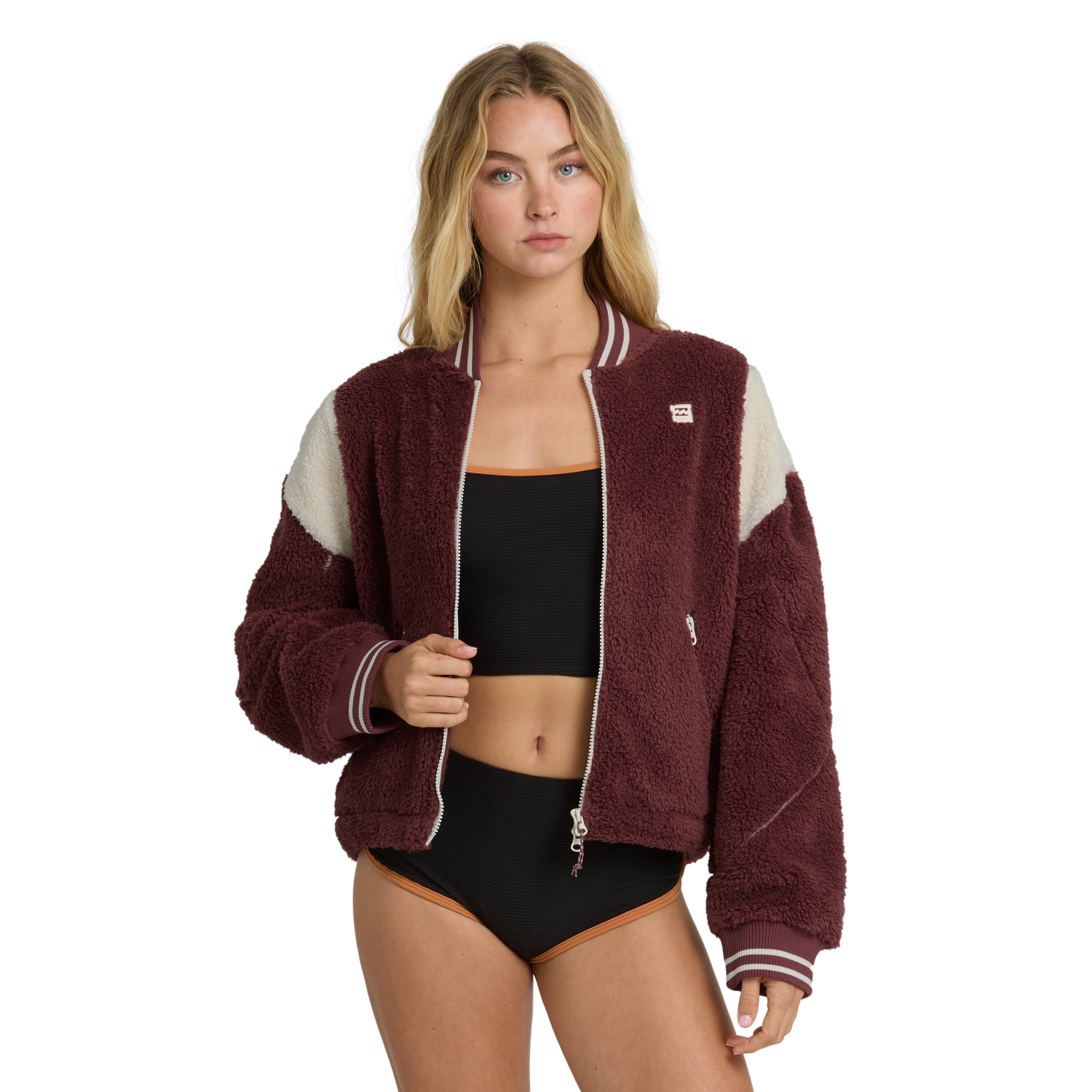 Billabong - Forro polar de mujer Batter Billabong.