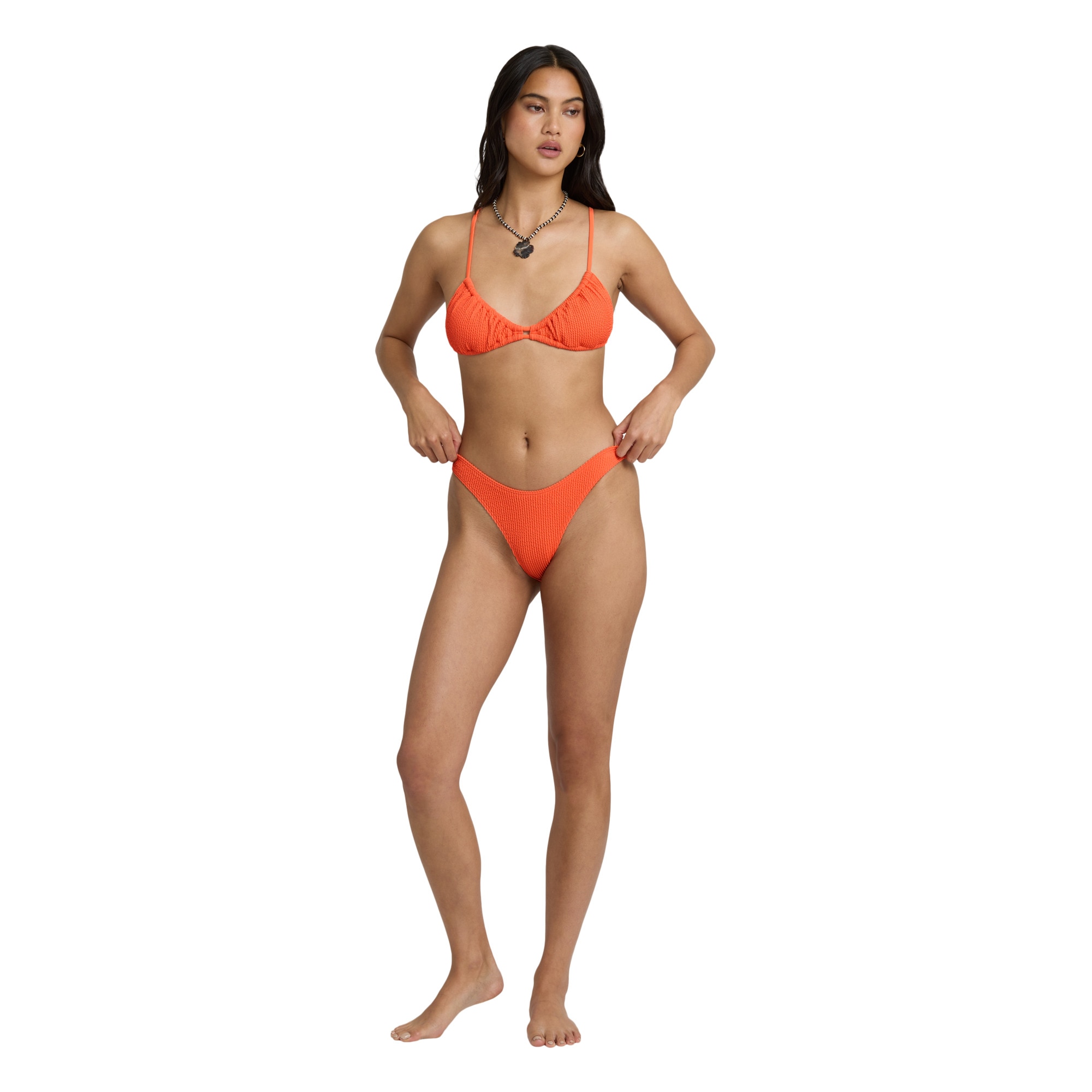 Bikini de mujer Summer Hi Teagan Billabong - Rosa Rosa-3