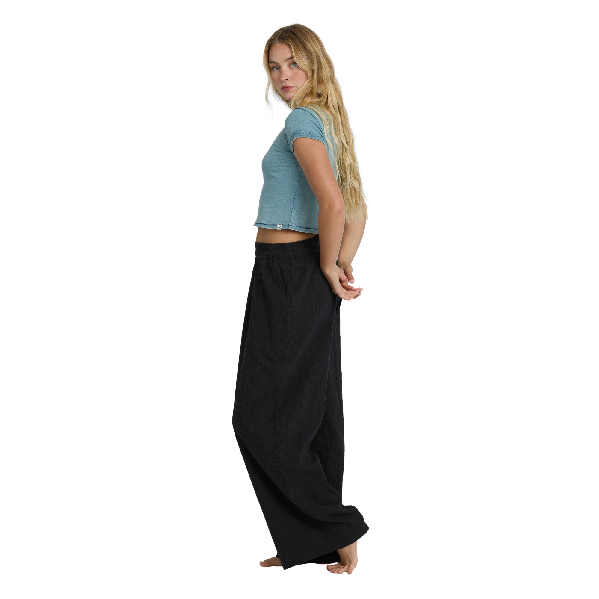 Pantalón de mujer Follow Me Billabong - Negro Negro-4