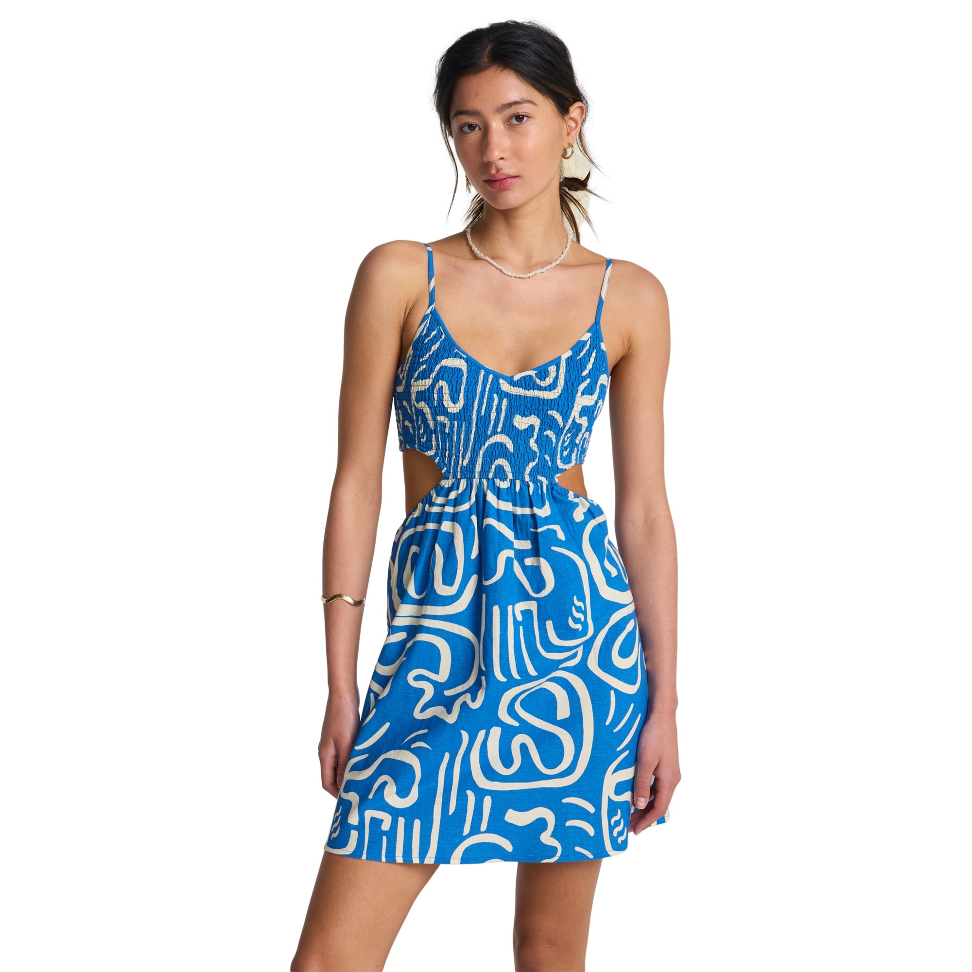 Vestido de mujer True Desire Billabong - Azul Azul-1