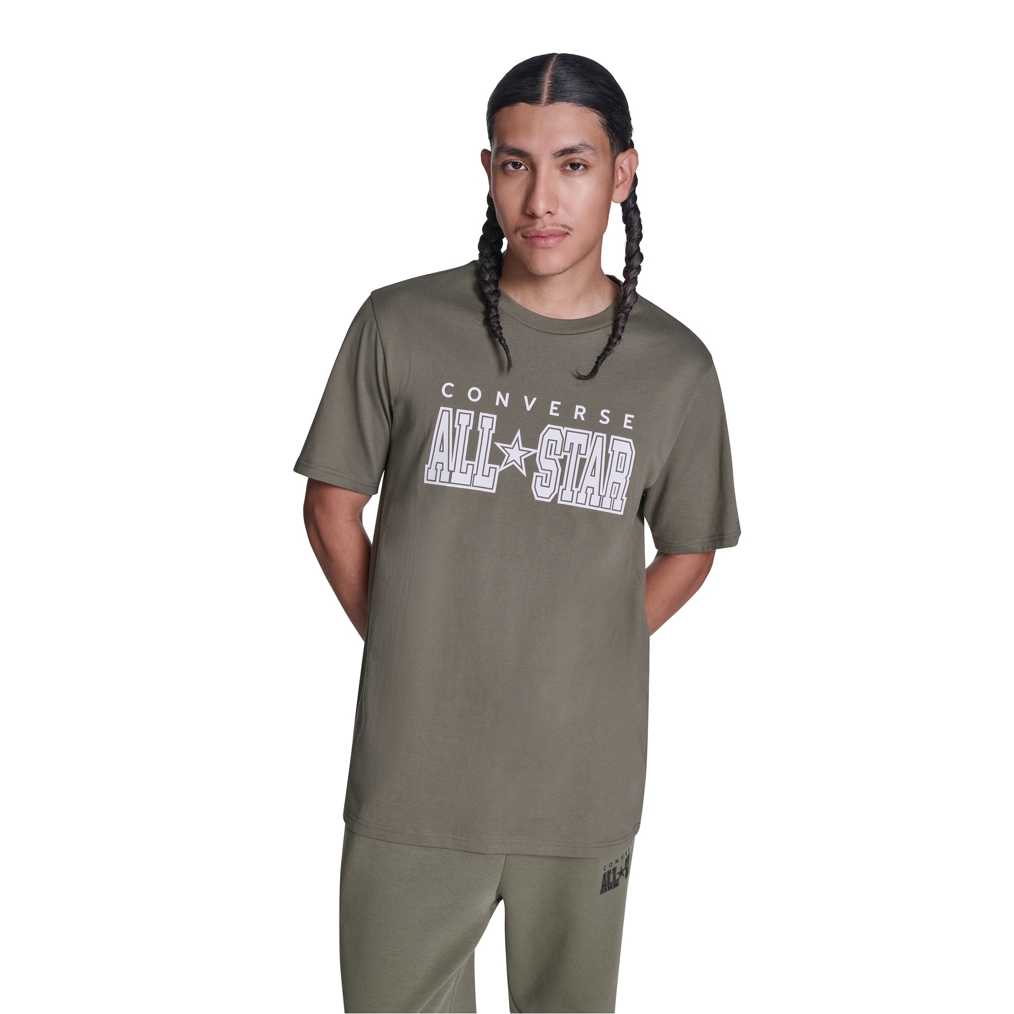 Imagen 1 de Camiseta de hombre All Star Tee Converse Verde grisáceo