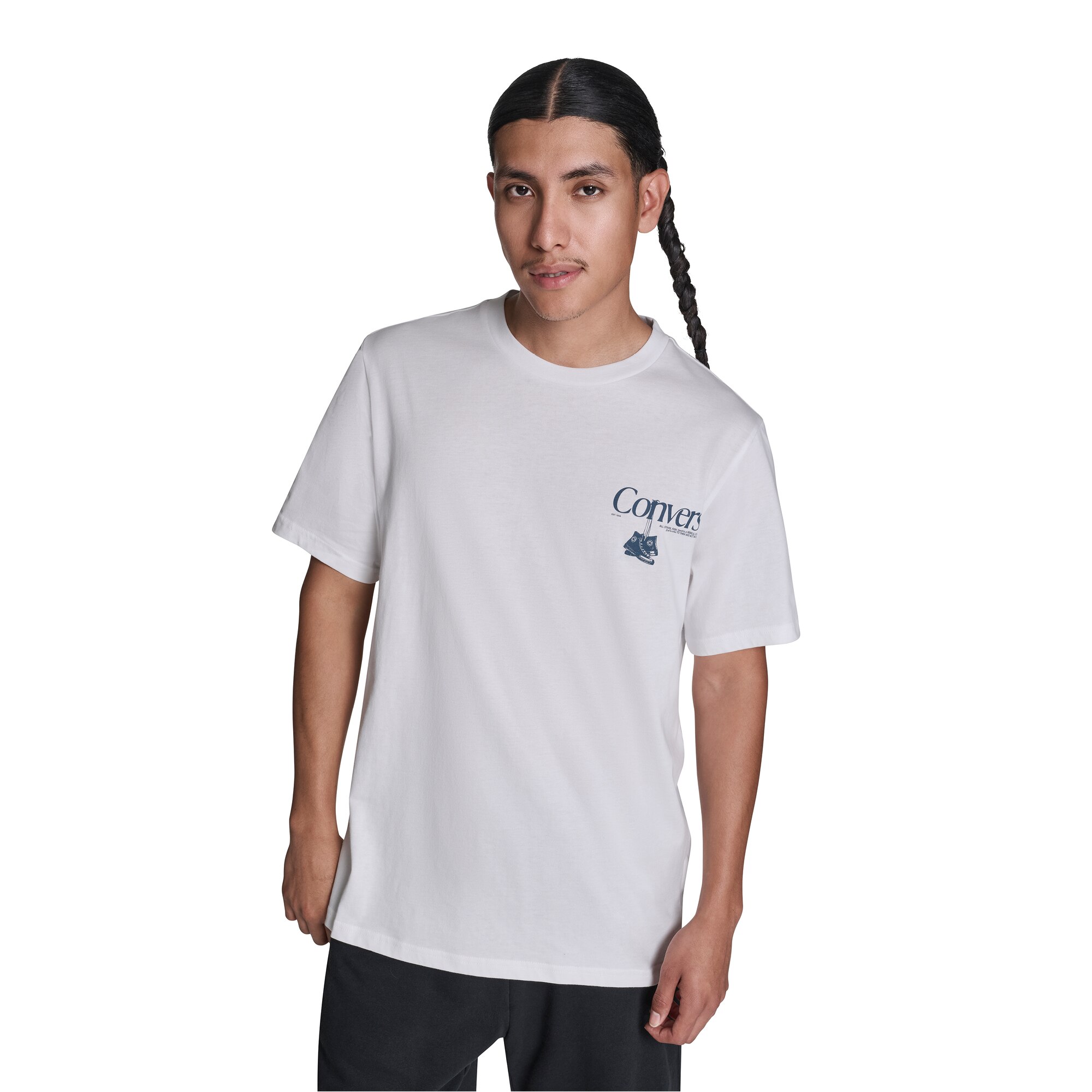 Imagen 0 de Camiseta de hombre Hanging SH Tee Converse Blanco