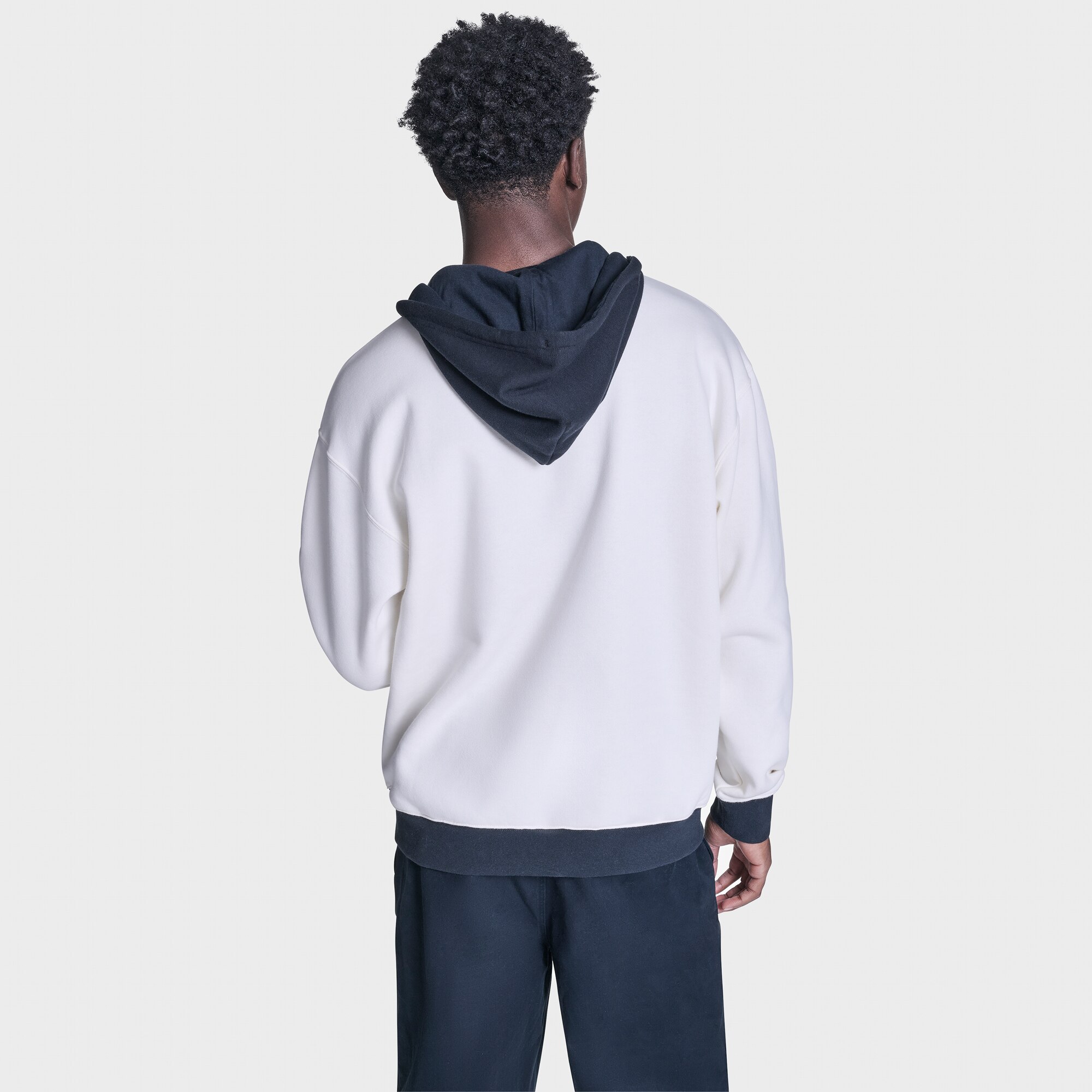 Sudadera de hombre Chuck BL Hoodie Converse - Blanco Blanco-4