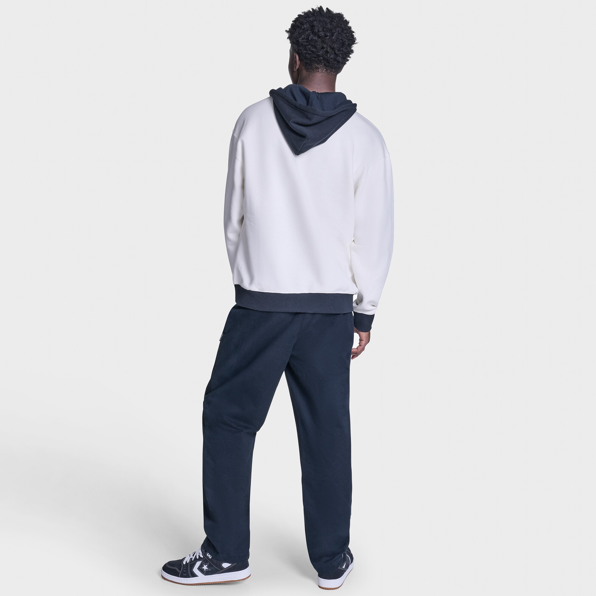 Sudadera de hombre Chuck BL Hoodie Converse - Blanco Blanco-6