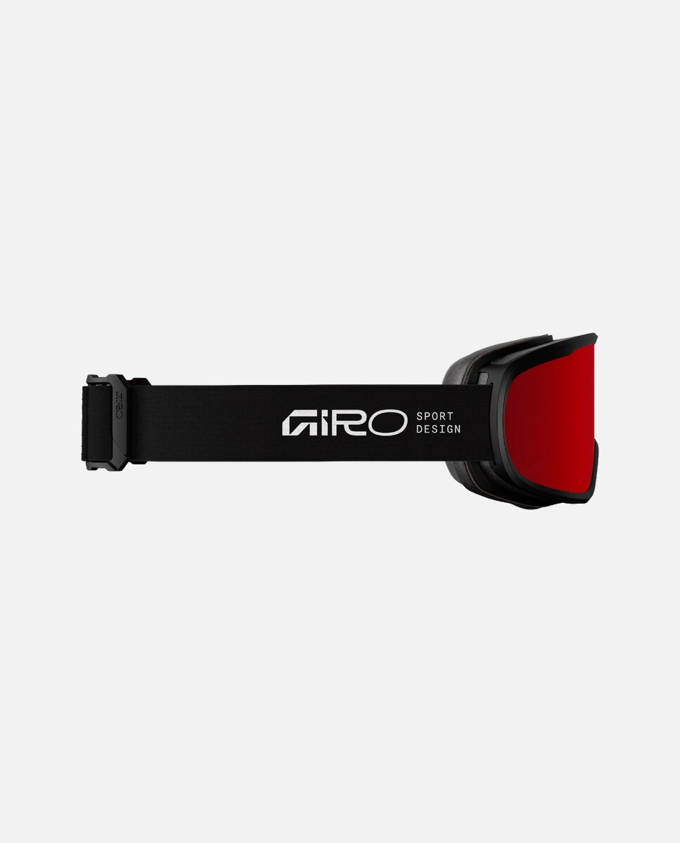 Máscara de esquí unisex roam stacked giro - Negro / Rojo Negro / Rojo-4