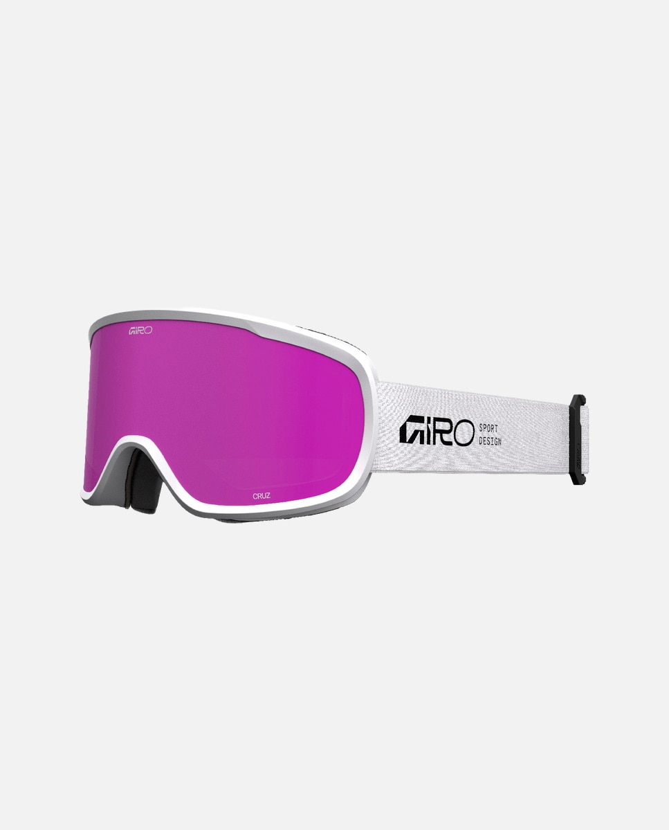 Máscara de esquí unisex cruz stacked giro - Blanco Blanco-1