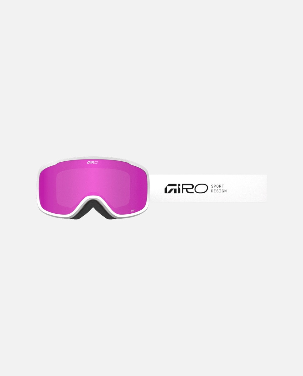 Máscara de esquí unisex cruz stacked giro - Blanco Blanco-2