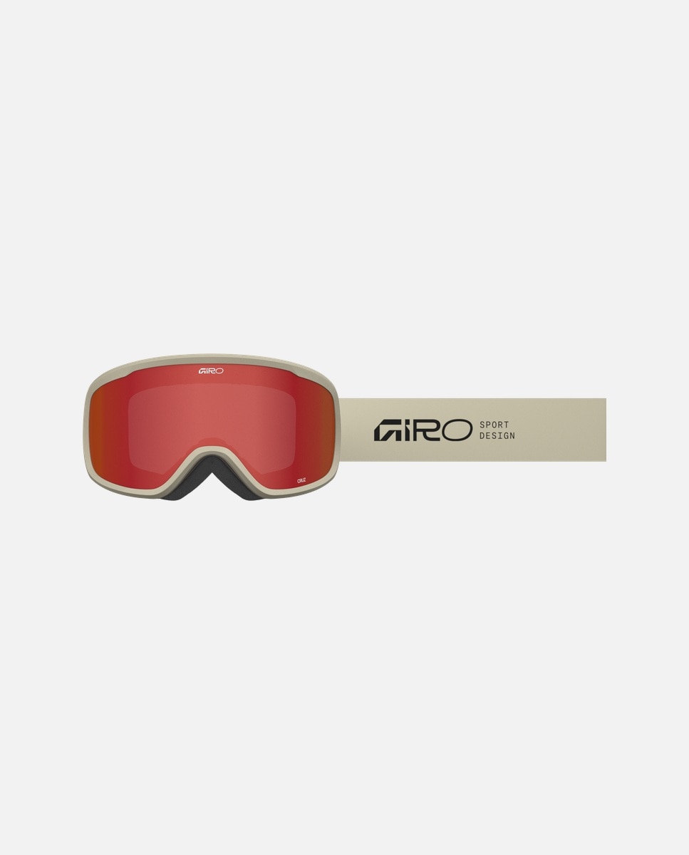 Máscara de esquí unisex cruz stacked giro - Gris claro Gris claro-1