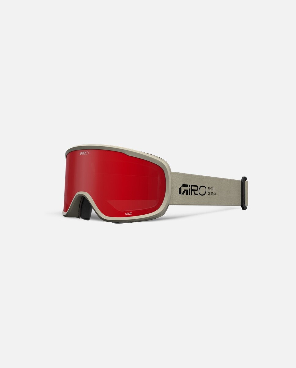 Máscara de esquí unisex cruz stacked giro - Gris claro Gris claro-2