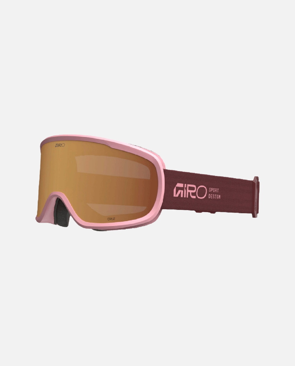 Máscara de esquí unisex cruz stacked giro - Granate Granate-1