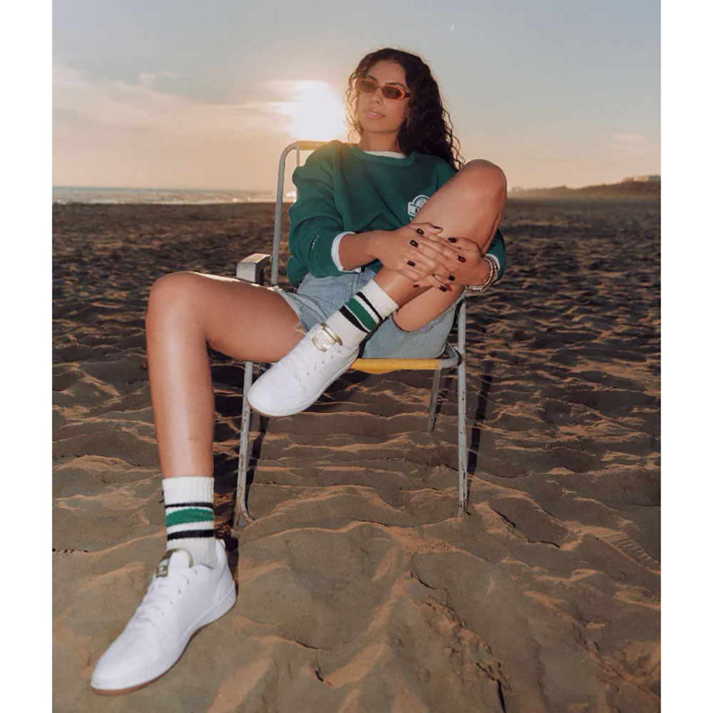 Imagen 9 de Zapatillas casual de mujer COURT VARSITY K·Swiss - Blanco Blanco