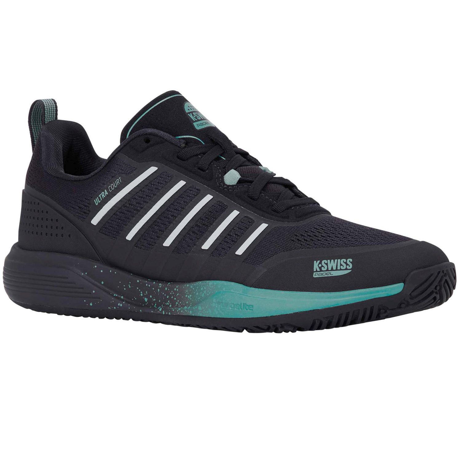 Imagen 3 de Zapatillas de pádel de hombre ULTRA COURT PADEL K·Swiss - Negro / Azul Negro / Azul