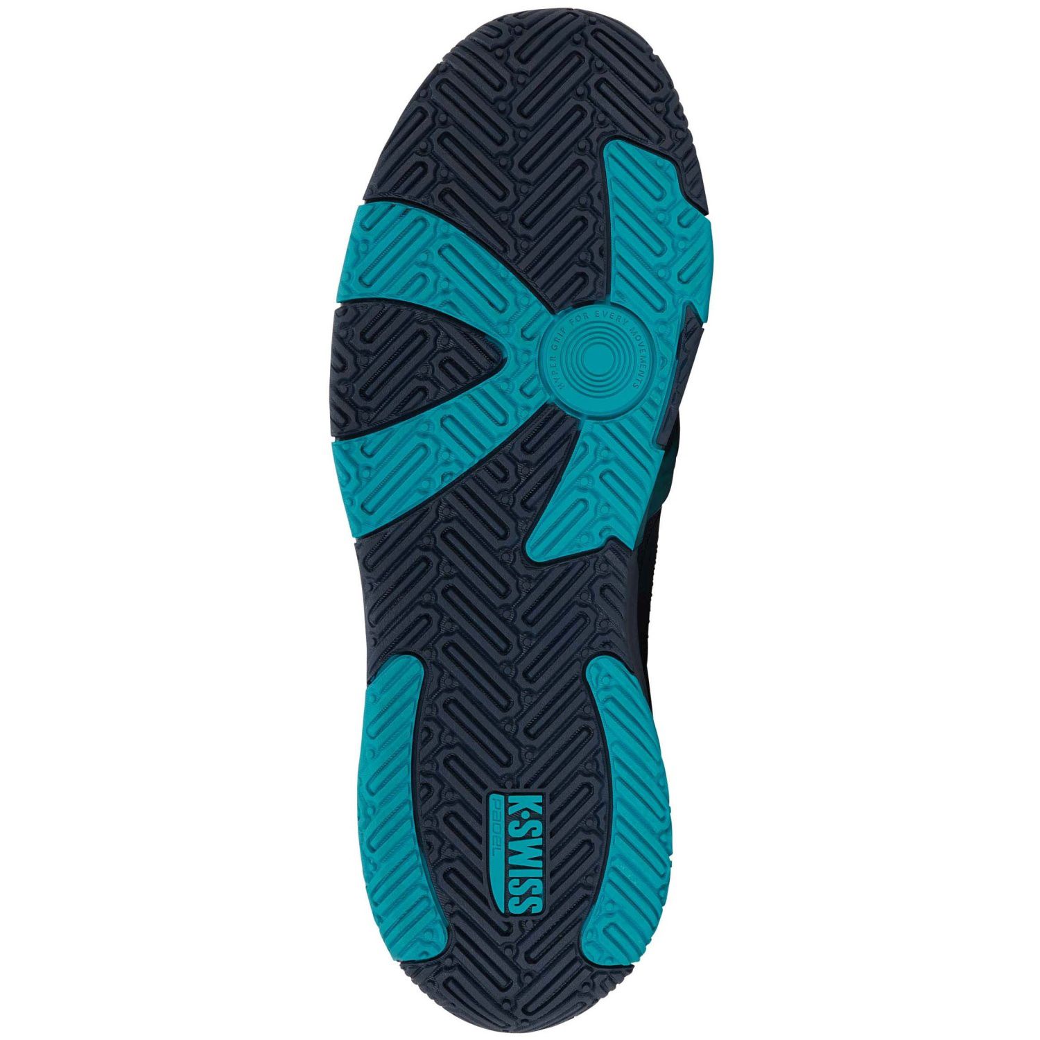 Imagen 2 de Zapatillas de pádel de hombre K-FRAME PADEL K·Swiss - Negro / Azul Negro / Azul