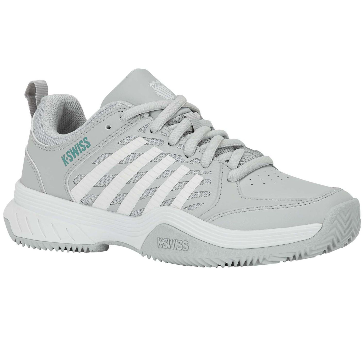 Imagen 3 de Zapatillas de tenis y pádel de mujer COURT EXPRESS 2 CLAY K·Swiss - Gris claro Gris claro