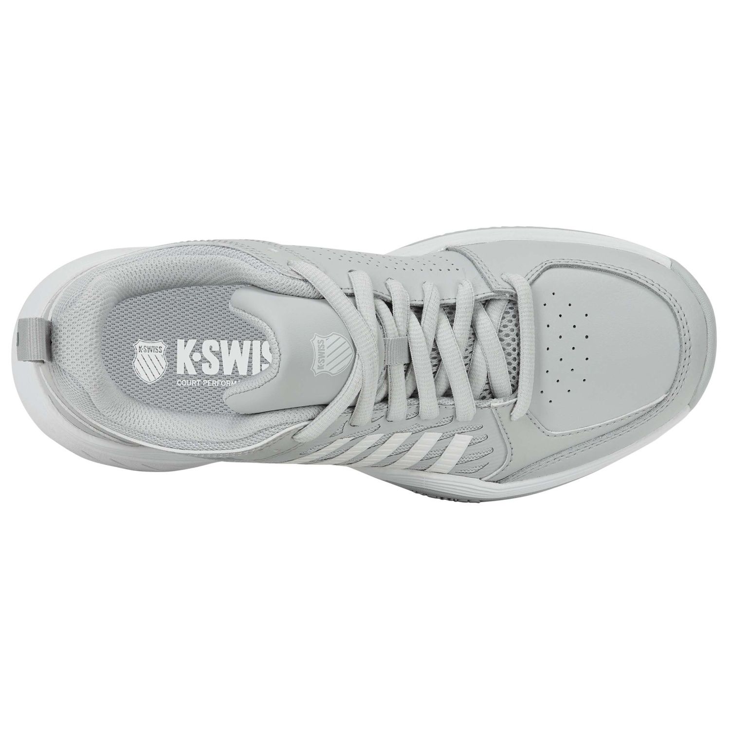Imagen 7 de Zapatillas de tenis y pádel de mujer COURT EXPRESS 2 CLAY K·Swiss - Gris claro Gris claro
