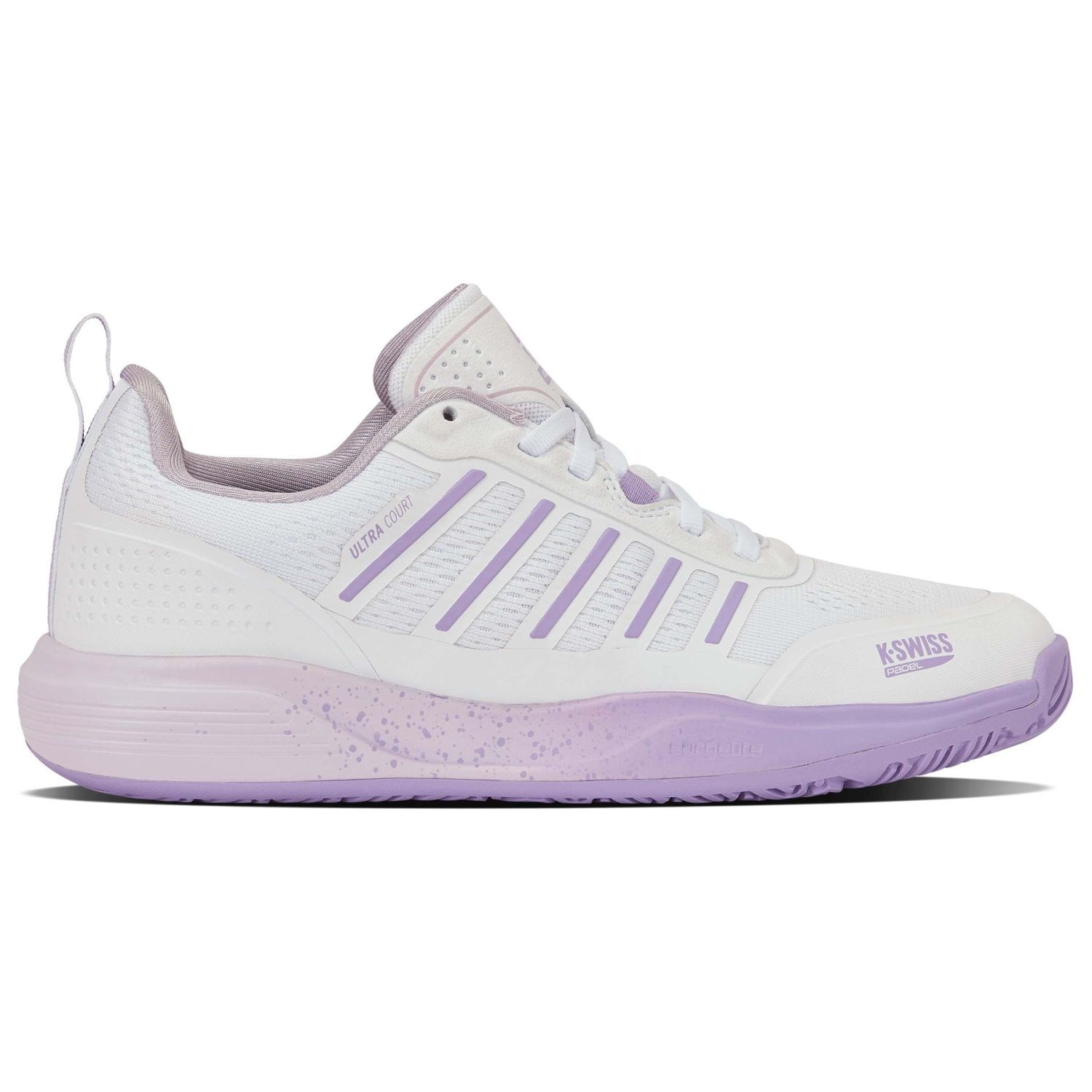 Imagen 1 de Zapatillas de pádel de mujer ULTRA COURT PADEL K·Swiss - Blanco/Morado Blanco/Morado
