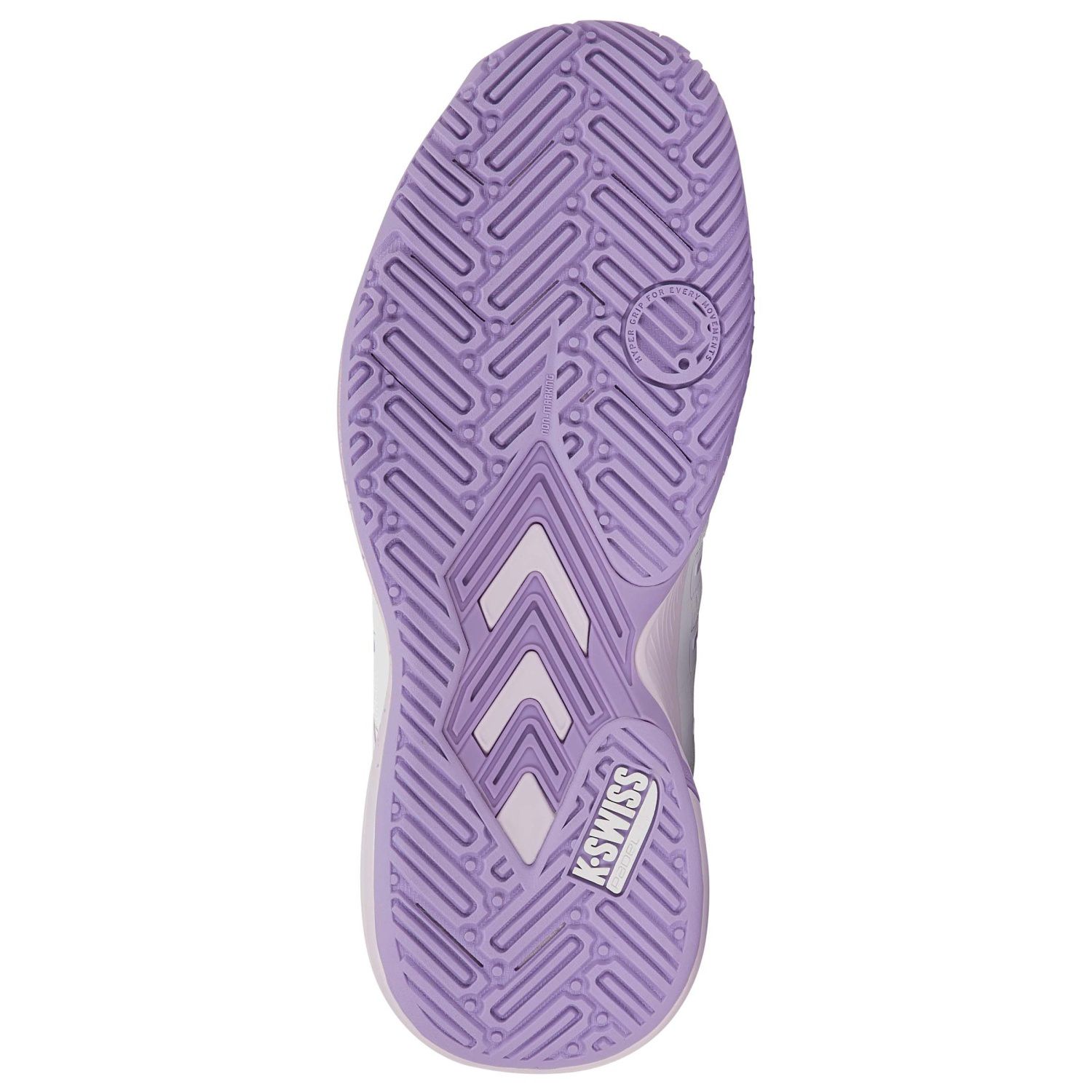 Imagen 2 de Zapatillas de pádel de mujer ULTRA COURT PADEL K·Swiss - Blanco/Morado Blanco/Morado