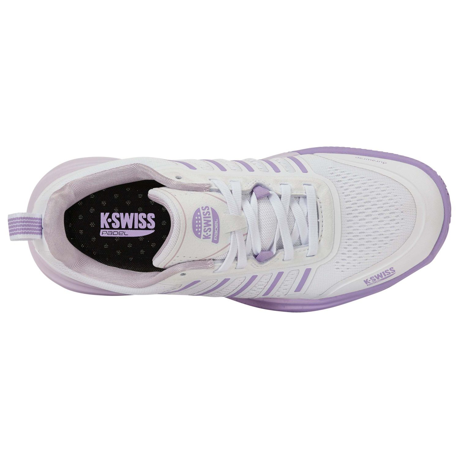 Imagen 7 de Zapatillas de pádel de mujer ULTRA COURT PADEL K·Swiss - Blanco/Morado Blanco/Morado