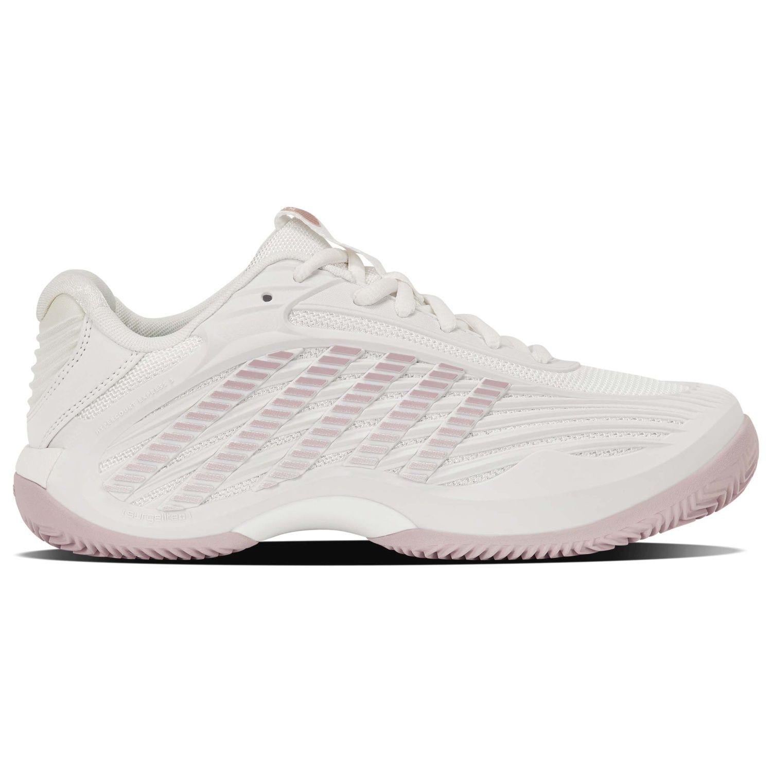 Imagen 1 de Zapatillas de tenis y pádel de mujer HYPERCOURT EXPRESS 3 CLAY K·Swiss - Blanco / Rosa Blanco / Rosa