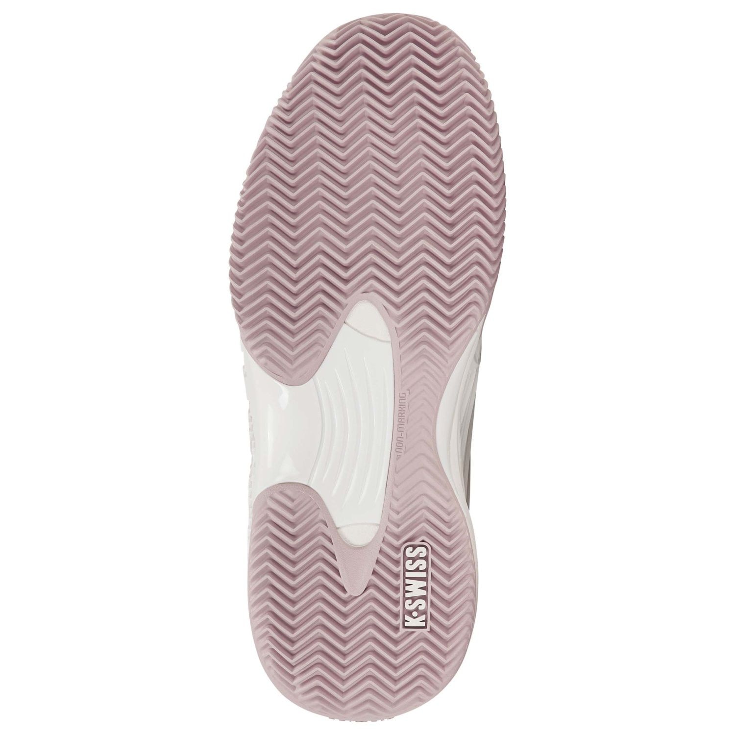 Imagen 2 de Zapatillas de tenis y pádel de mujer HYPERCOURT EXPRESS 3 CLAY K·Swiss - Blanco / Rosa Blanco / Rosa