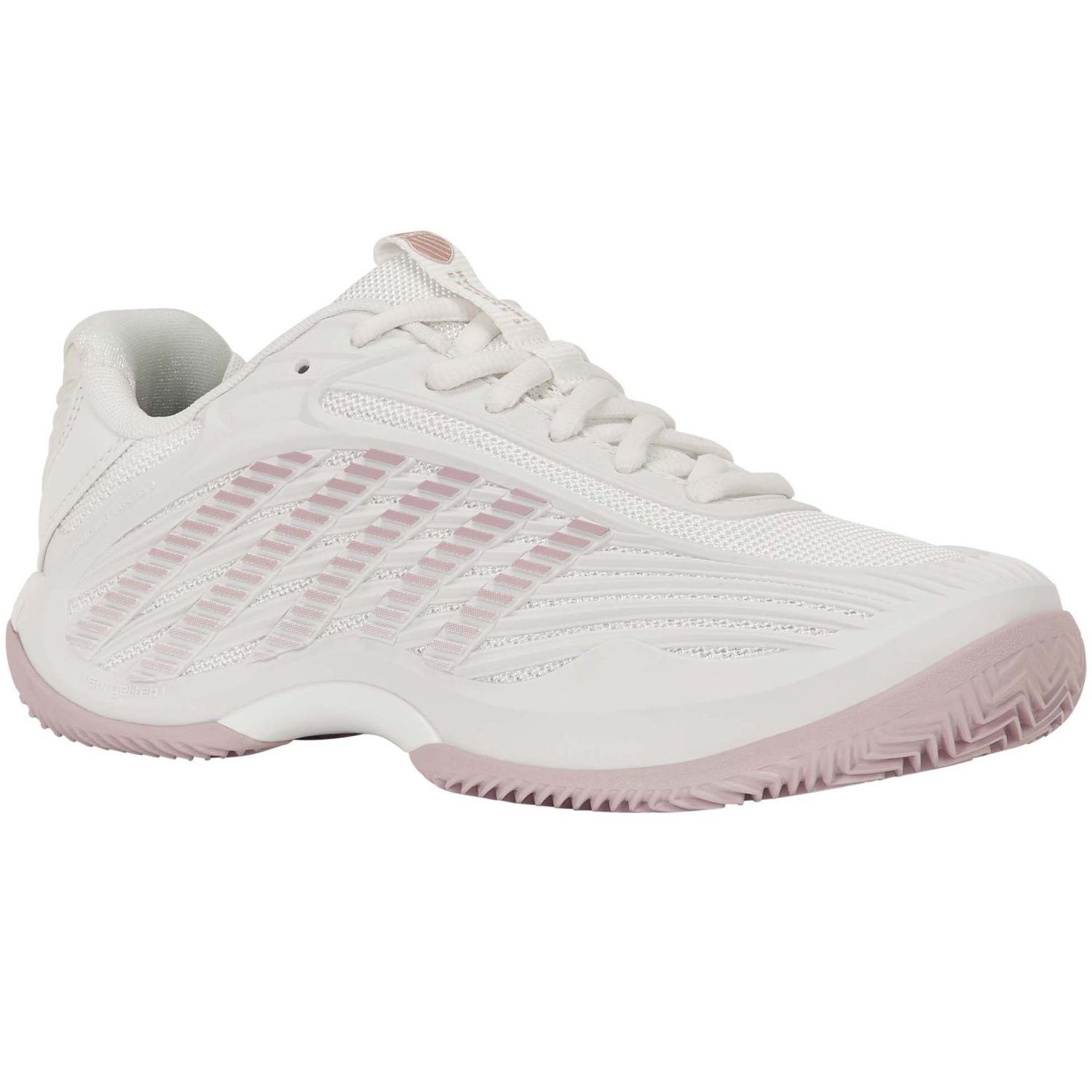 Imagen 3 de Zapatillas de tenis y pádel de mujer HYPERCOURT EXPRESS 3 CLAY K·Swiss - Blanco / Rosa Blanco / Rosa