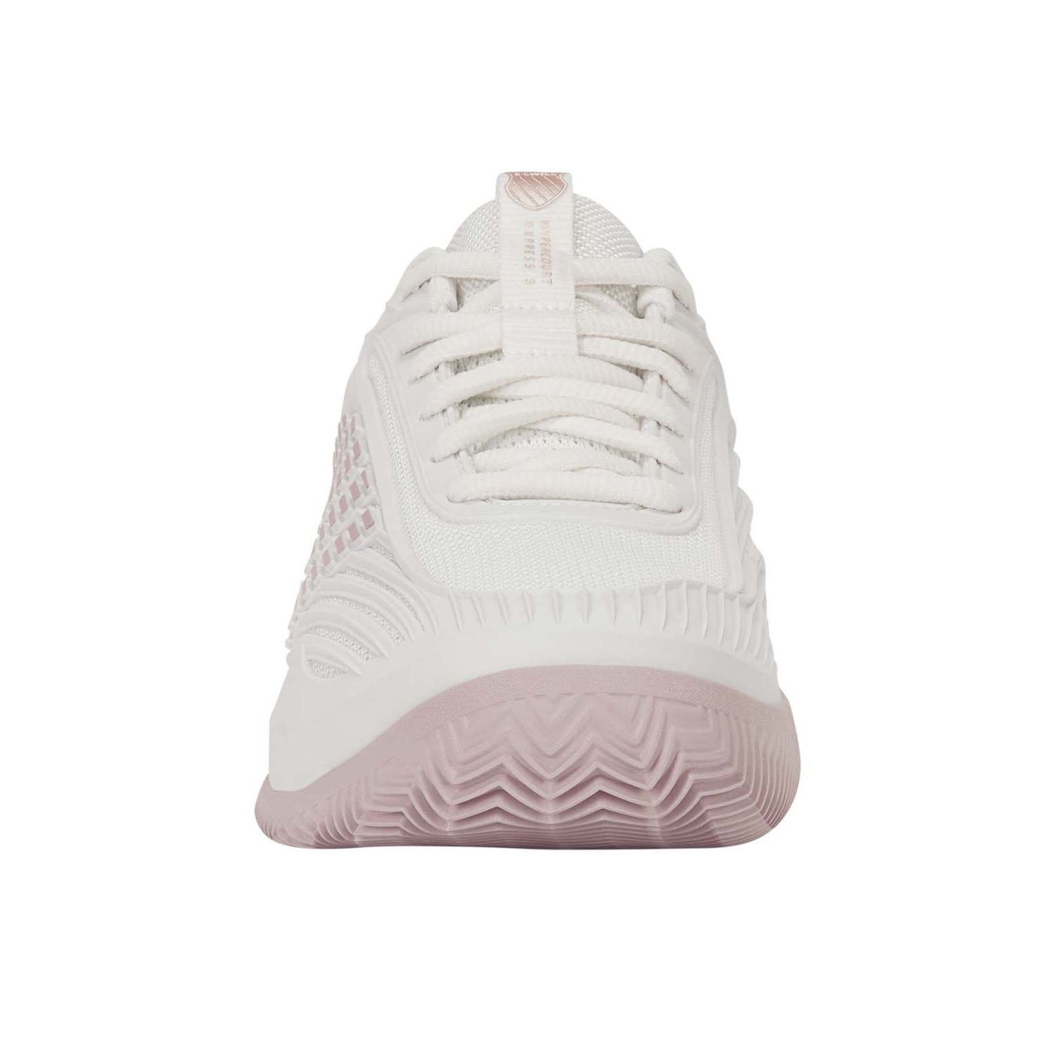 Imagen 4 de Zapatillas de tenis y pádel de mujer HYPERCOURT EXPRESS 3 CLAY K·Swiss - Blanco / Rosa Blanco / Rosa