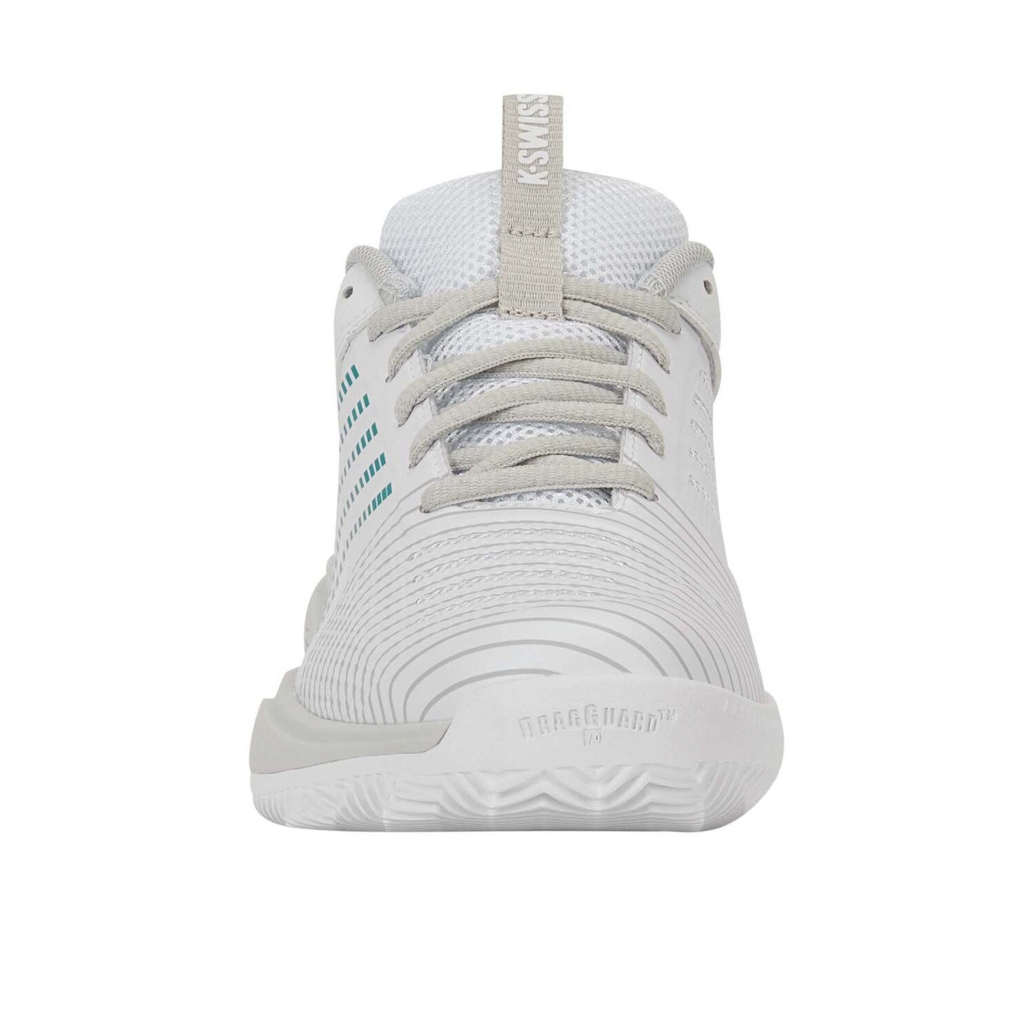 Imagen 4 de Zapatillas de tenis y pádel de mujer ULTRASHOT LIGHT CLAY K·Swiss - Blanco / Turquesa Blanco / Turquesa