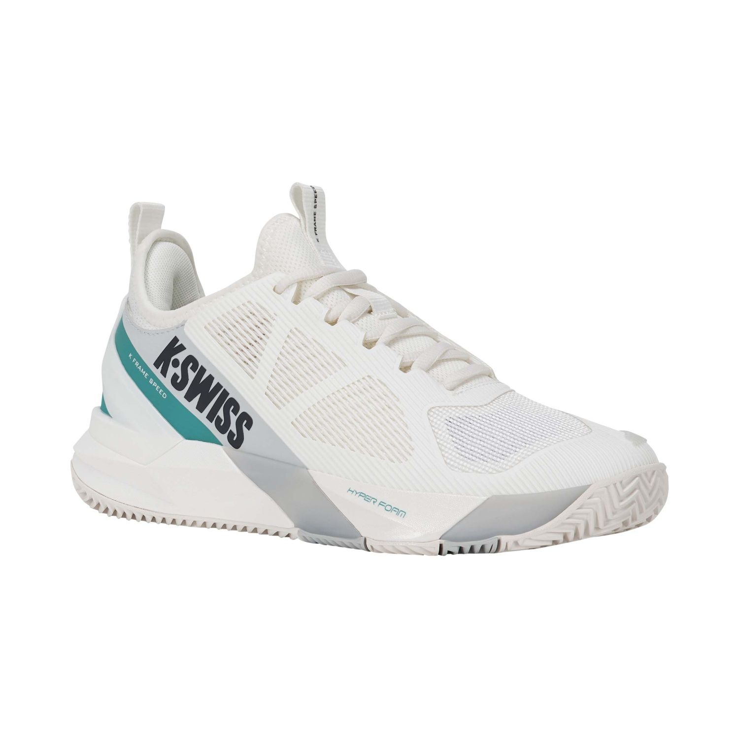 Imagen 3 de Zapatillas de tenis y pádel de mujer K-FRAME SPEED CLAY K·Swiss - Blanco / Turquesa Blanco / Turquesa