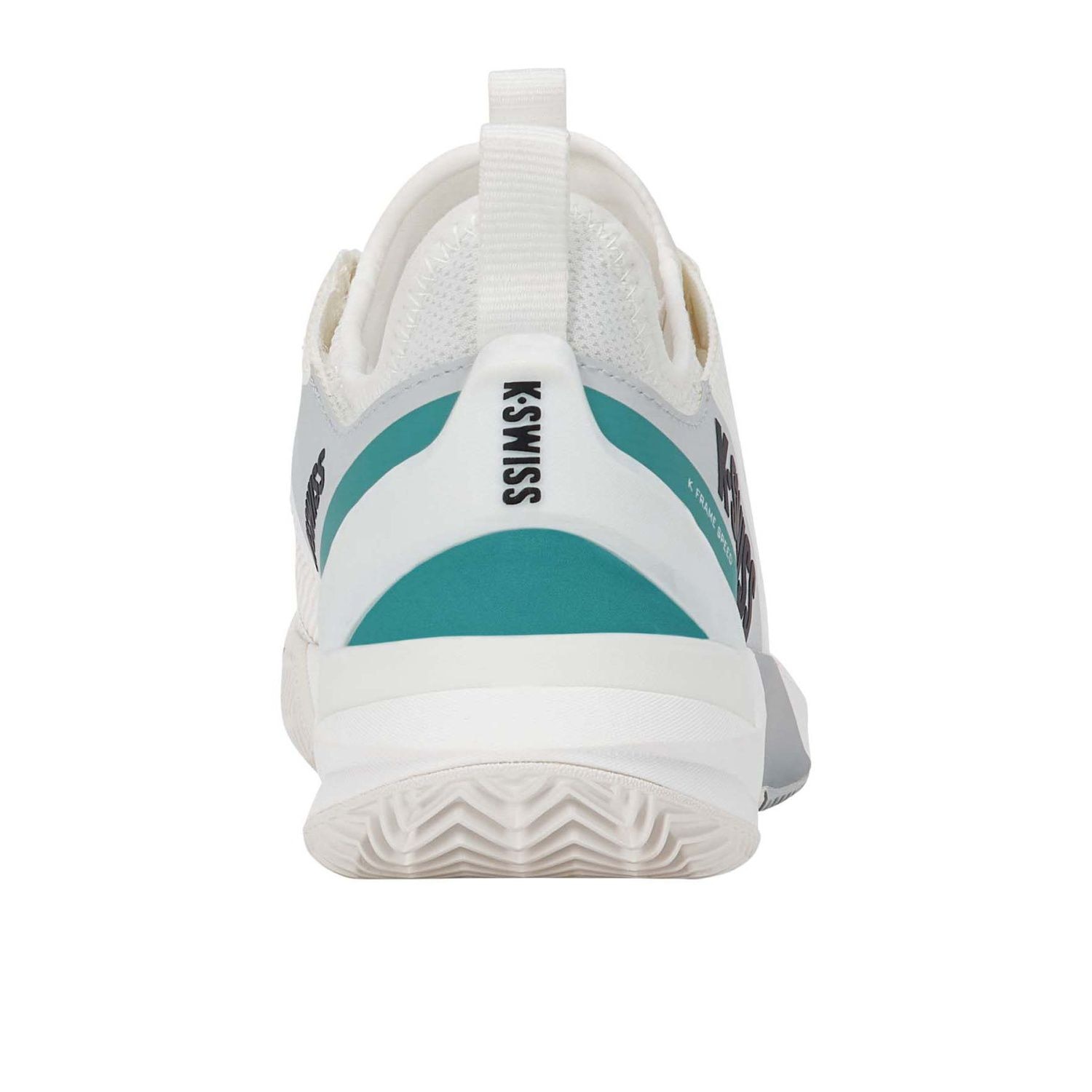 Imagen 5 de Zapatillas de tenis y pádel de mujer K-FRAME SPEED CLAY K·Swiss - Blanco / Turquesa Blanco / Turquesa