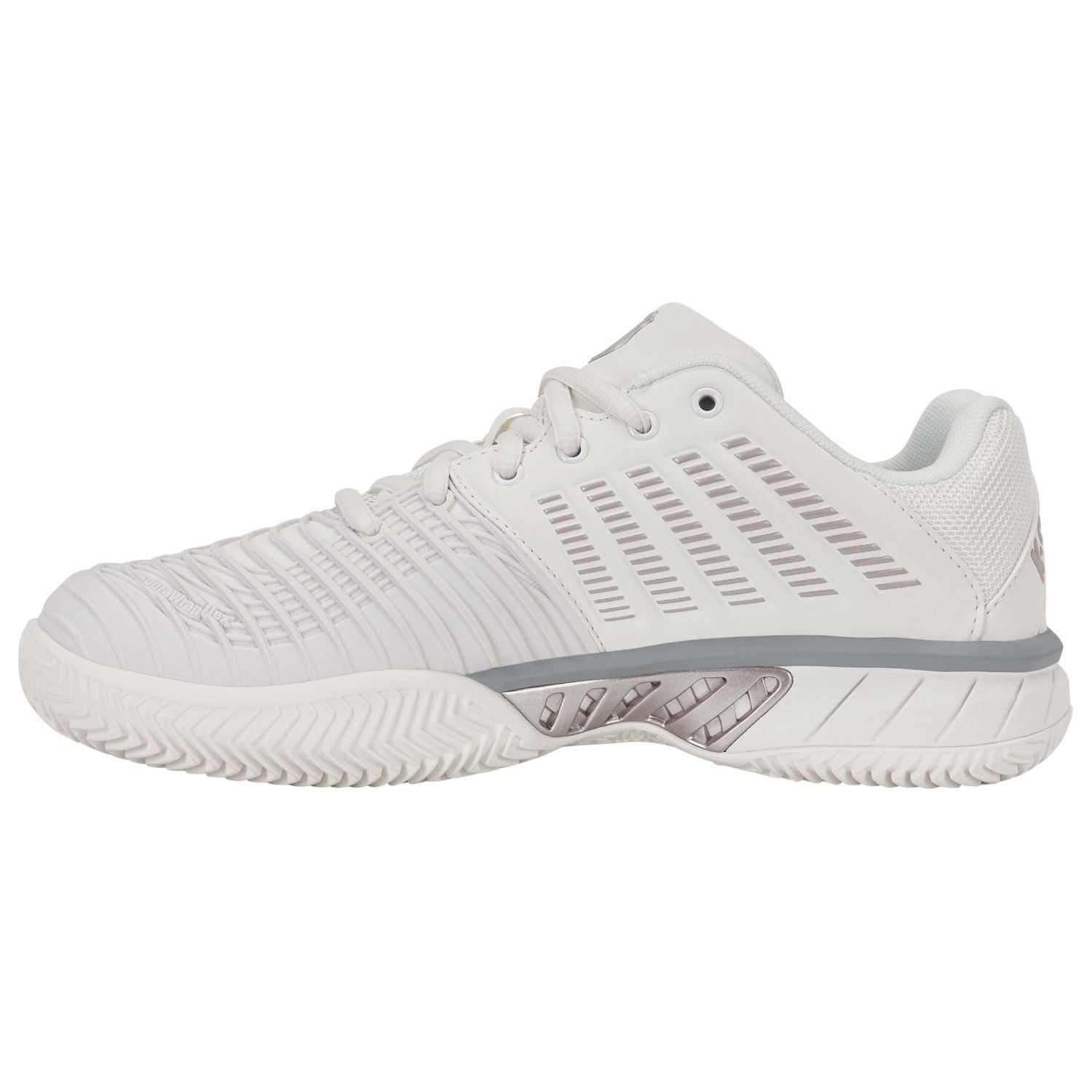 Imagen 6 de Zapatillas de tenis y pádel de mujer EXPRESS LIGHT 3 CLAY K·Swiss - Blanco Brillo / Gris Blanco Brillo / Gris