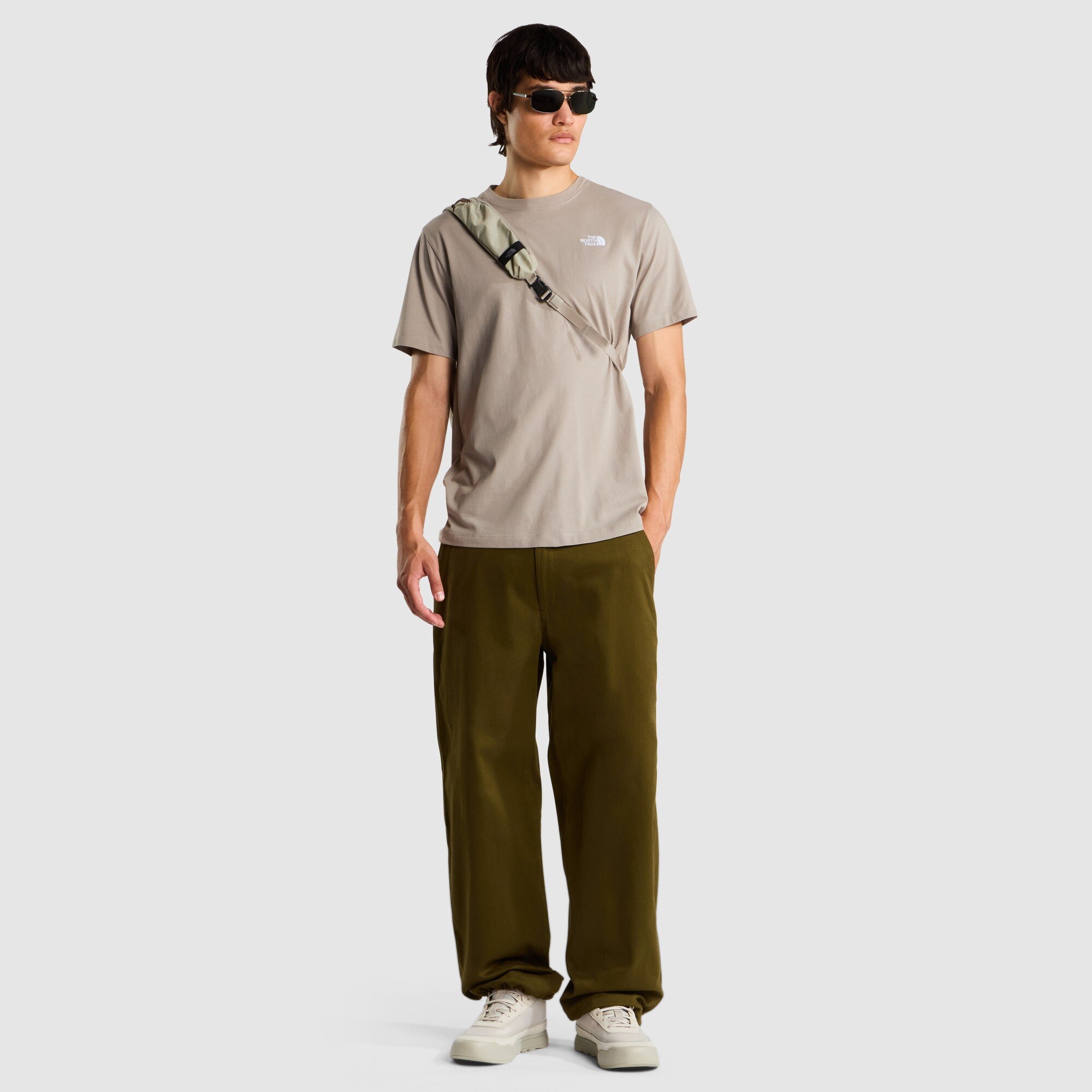 Imagen 2 de Camiseta recta para hombre Simple Dome Evolution The North Face - Beige Beige