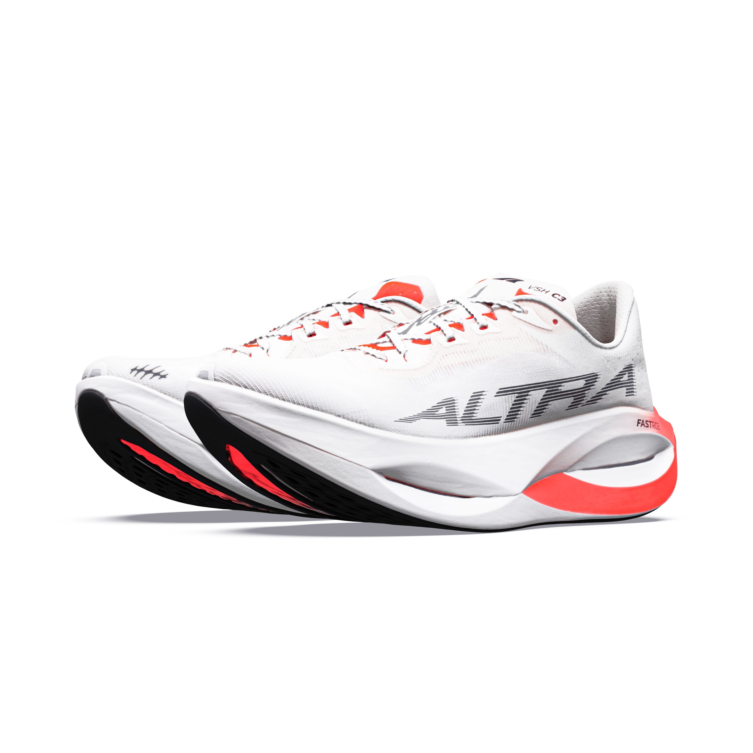 Imagen 5 de Zapatilla de running de mujer Vanish Carbon 3 Altra - Blanco / Rojo Blanco / Rojo