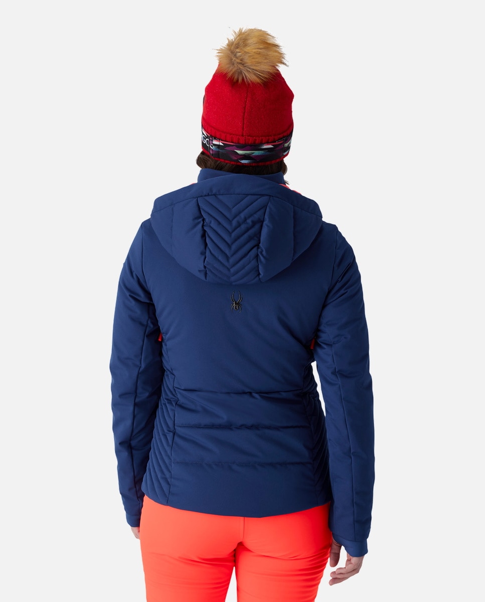 Chaqueta de esquí de mujer PONDEROSA Spyder - Azul Azul-2