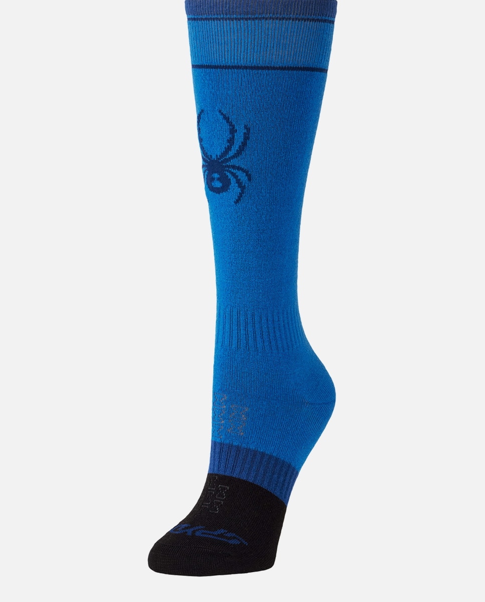 Imagen 0 de Calcetines de esquí de hombre YOUTH BUG LINER SKI Spyder Azul