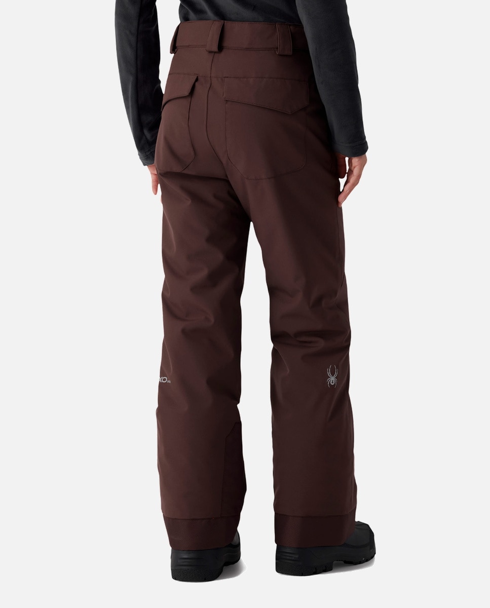 Imagen 2 de Pantalón de esquí de niño OLYMPIA Spyder - Marrón Marrón